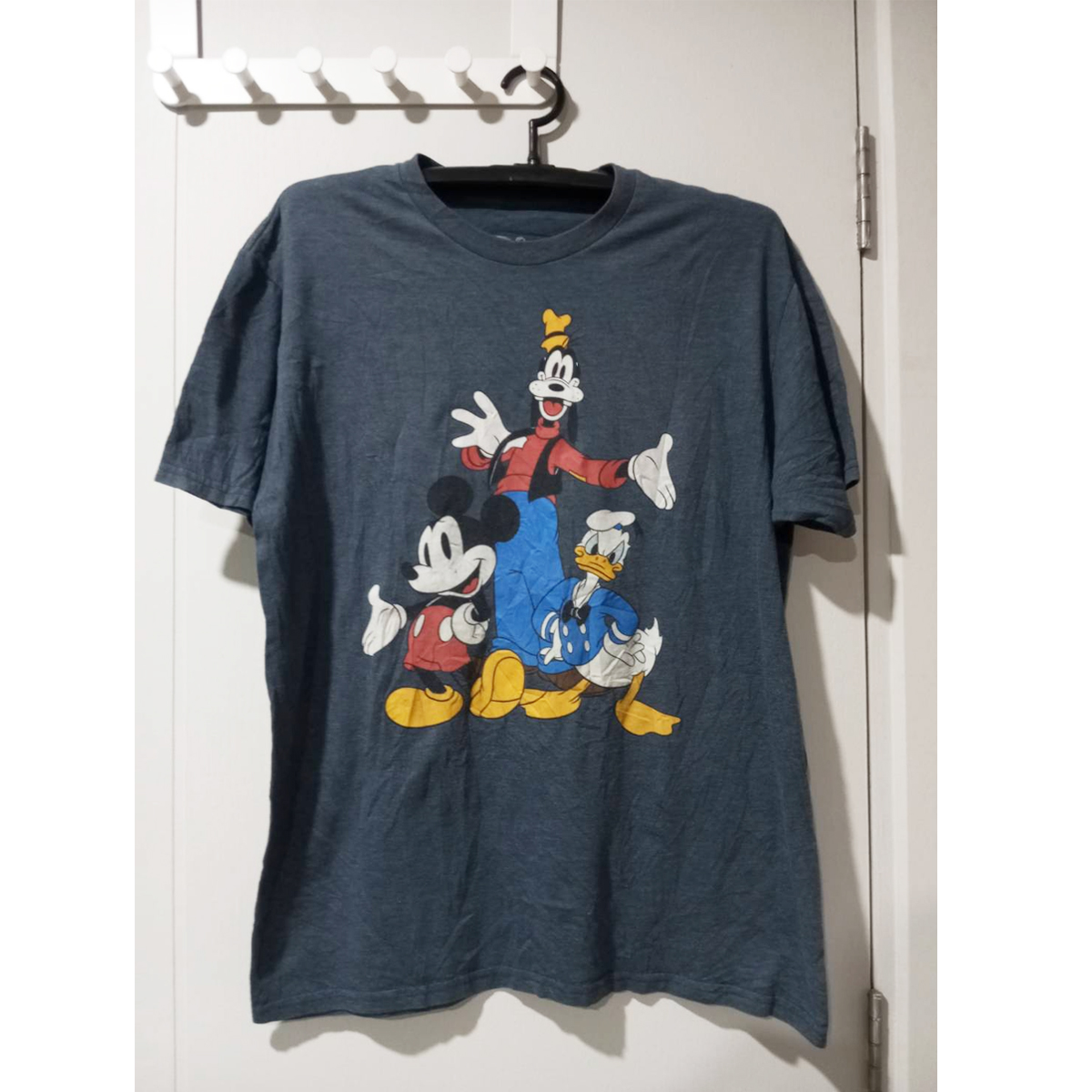 เสื้อยืดวินเทจมือสอง Vintage T-Shirt เสื้อยืดมิกกี้เมาส์ วินเทจ Mickey Mouse งานป้าย Disney