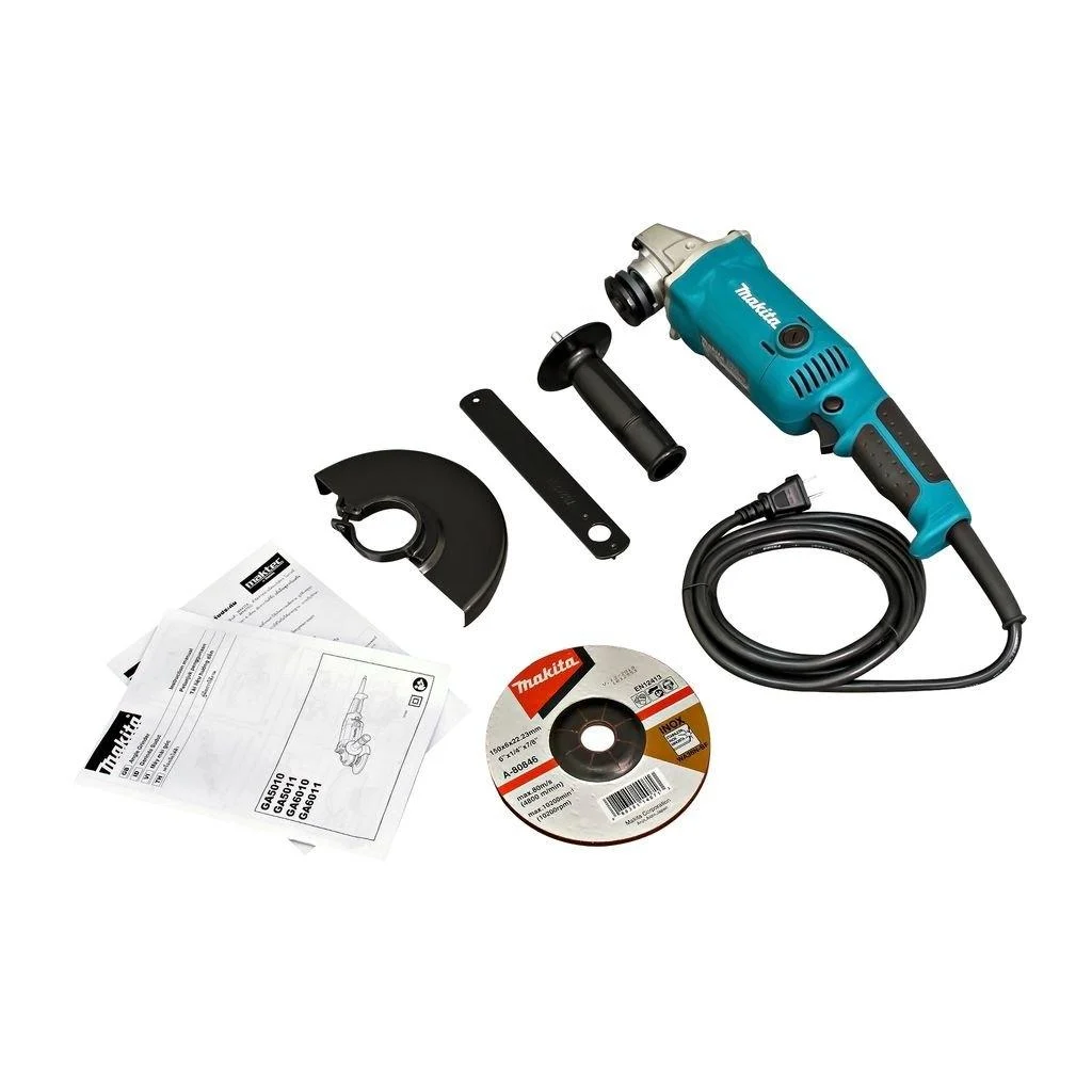 MAKITA GA6010 6-inch/ 150mm SJS- Super Joint System Angle Grinder - เครื่องเจียร (ลูกหมู) ขนาด 6 นิ้ว (150มม.) มากิต้า รุ่น GA6010