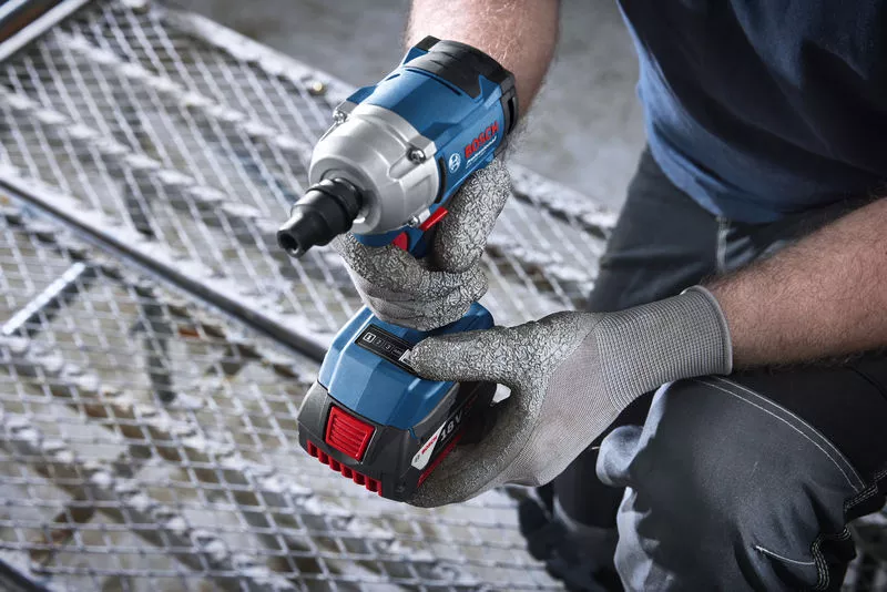 BOSCH GDS 18V-350 18v Impact Wrench - บล็อคกระแทกไร้สาย Li-Ion 18V. BOSCH รุ่น GDS 18V-350