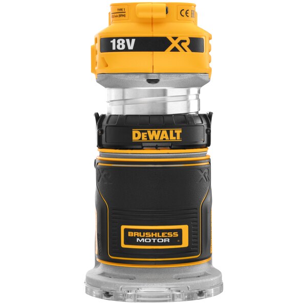 DEWALT DCW600N 18V XR Brushless 1/4" Router/Trimmer (Tool Only, without battery, without charger) - เครื่องเซาะร่องไร้สาย 18 โวลท์ แกน 1/4" Dewalt รุ่น DCW600N (ไม่มีแบตเตอรี่ ไม่มีแท่นชาร์จ)