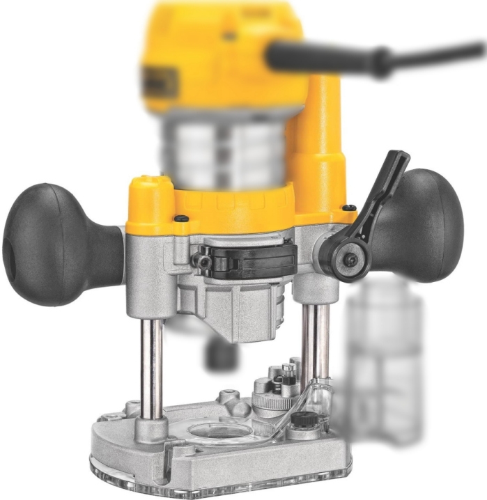 DEWALT DNP612 Plunge Base for DCW600N Compact Router - ฐานเครื่องเซาะร่องไม้ชนิดกดขึ้นลงได้ ดีวอล์ท รุ่น DNP612 สำหรับเครื่องเซาะร่องไร้สาย ดีวอล์ รุ่น DCW600N