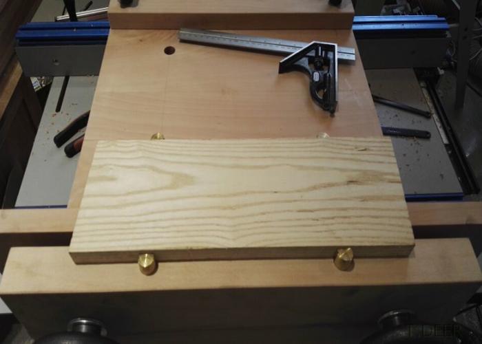 T Deer Moxon Vise Hardware - อุปกรณ์ฮาร์ดแวร์สำหรับทำปากกาโต๊ะงานไม้พวงมาลัยคู่ T-Deer -MOXON01-C001