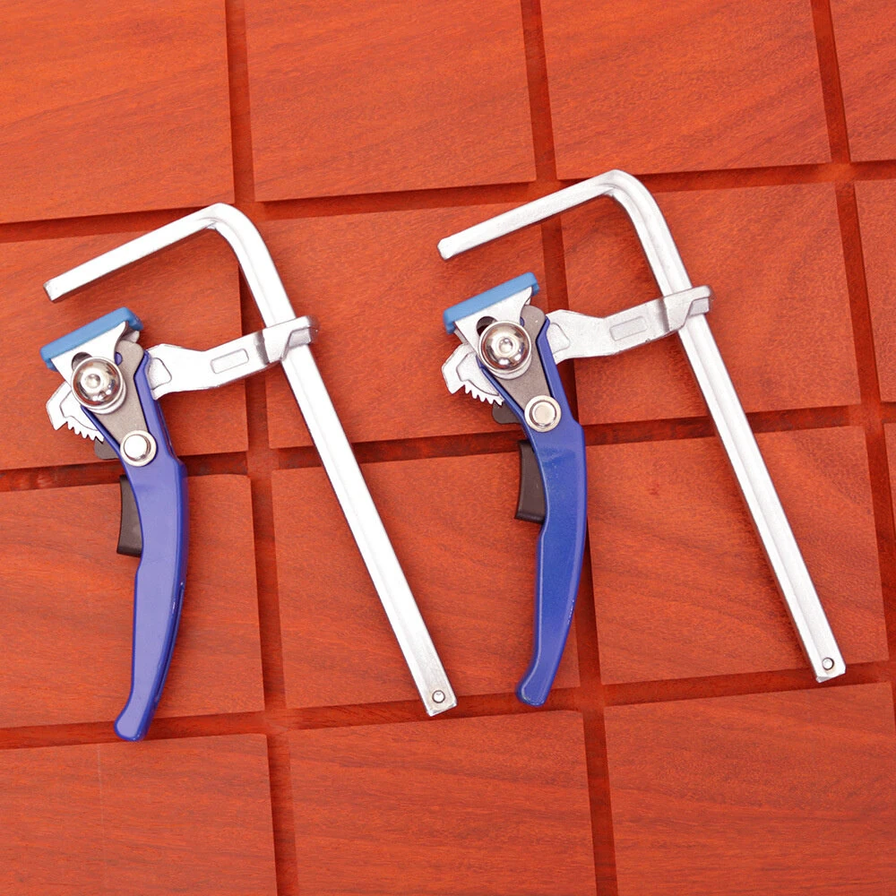 SIT TOOL SIT-625K2 160x60mm Quick Release Ratchet Dovetail Clamp Set (2pcs. set) - แคล้มป์แขนยึดทรงหางเหยี่ยว แบบปลดเร็วขนาด 160x 60มม (2 อัน/ชุด) ใข้ยึดร่องหางเหยี่ยว