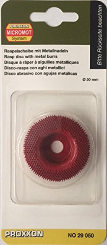 Proxxon TCT Rasp Disc 2" (50mm) Coarse - จานขัดไม้คาร์ไบด์ชนิดหยาบ ขนาด 50 มม(2 นิ้ว) (Made in Germany)