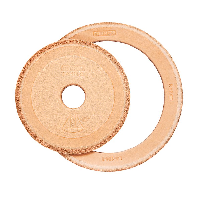 TORMEK LA-124 Tormek LA-124 Set of Narrow Exchange Discs - อะไหล่ล้อหนังขัดเงา และลบเกษร แบบโปรไฟล์ขนาดเล็กมากรุ่น LA-124 ใช้กับชุดล้อหนัง LA-120 (สินค้าสั่งซื้อล่วงหน้า Pre Order)