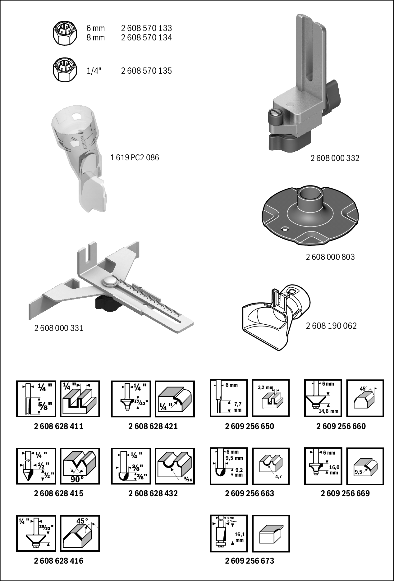 BOSCH GLF 18V-8 18v Cordless Router (Tool Only- without battery and charger) -เครื่องเซาะร่องไร้สายแกน 1/4" บ๊อช รุ่น GLF 18V-8 (ตัวเปล่า ไม่มีแบตเตอรี่ และแท่นชาร์จ) - 06016C60L0