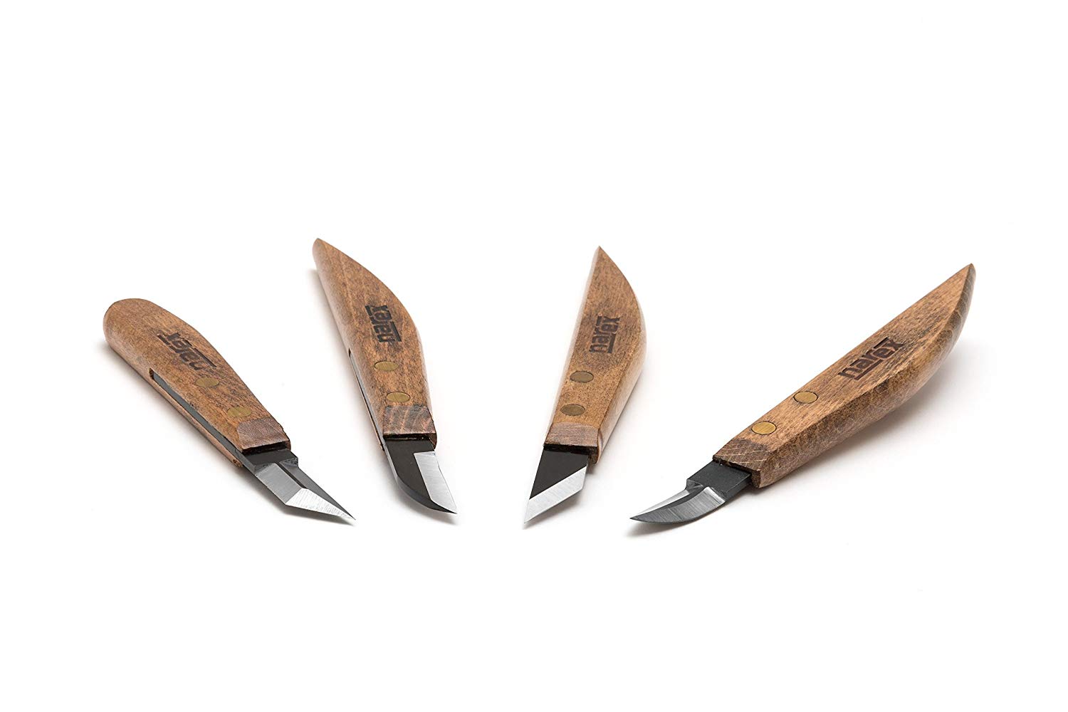 NAREX 869100 set of carving Knives, WOOD LINE PROFI ชุดมีดแกะสลัก (Made in Czech Republic)