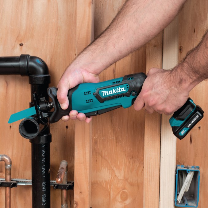 MAKITA JR103DZ 12V Max Cordless Reciprocating Saw (Tool only without Batteries and charger) - เลื่อยชักไร้สาย มากีต้า รุ่น JR103DZ ไม่มีแบตเตอรี่ ไม่มีแท่นชาร์จ