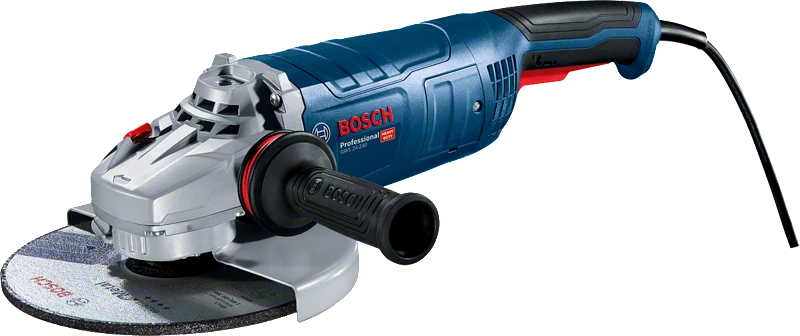 BOSCH GWS 24-230 9-inch/230mm Angle Grinder - ลูกหมูขนาด 9 นิ้ว สำหรับงานหนัก ให้กำลังเจียรได้สูงสุดถึง 2400 วัตต์ - 06018C30K0