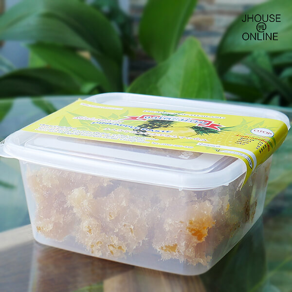 สับปะรดกวน อร่อยหอมหวาน (น้ำหนัก 250 กรัม) ของอร่อยจากเมืองจันทบุรี