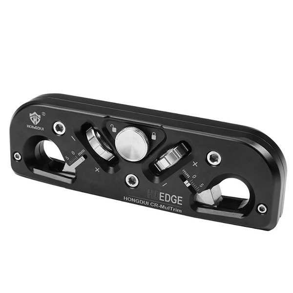 HONGDUI DJ11S - Chamfer Plane Edge Plane Corner Plane Quick Edge Trimmer Chamfering Tool with 3 Carbide Inserts for Woodworking- กบไสมุมพร้อมใบกบคาร์ไบด์ 3 ใบ Hongdui รุ่น DJ11S