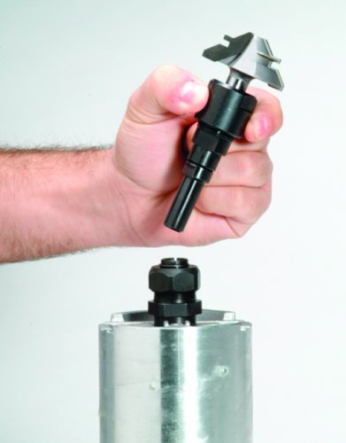 MLCS Router Collet Bit Extension, 1/2-Inch Shank, Accepts 1/2-inch Shank Bits