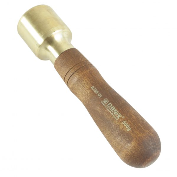 NAREX 825001 Brass Carving Mallet, 500g - ค้อนงานไม้ห้วทองเหลือง 500 กรัม (Made in Czech Republic)