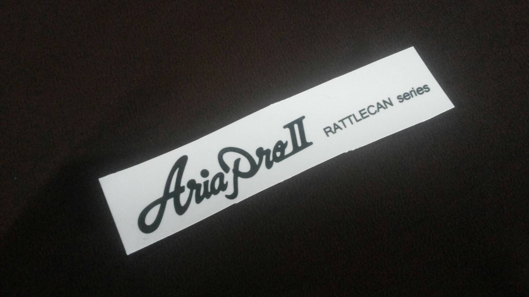 Aria Pro II Rattlecan Series