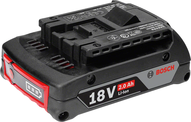 BOSCH GBA 18V 2.0AH BATTERY PACK - แบตเตอรี่ ขนาด 18 โวลท์ 2.0 แอมป์ - 1600A001CG