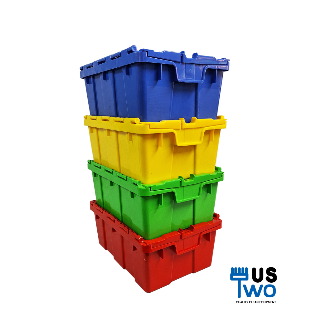 ลังพลาสติกทึบ ฝาพับคู่ 11.2 ลิตร