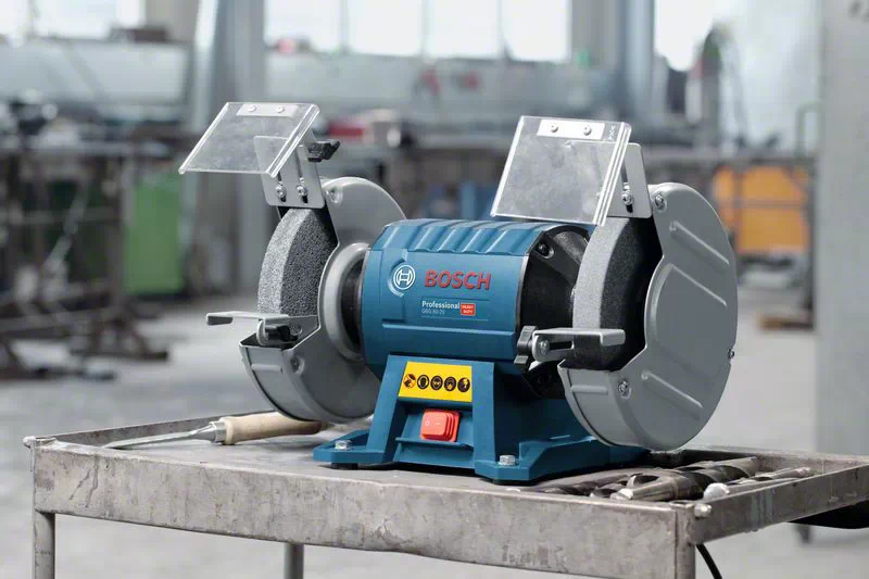 BOSCH GBG 60-20 8-inch (200mm.) Double-Wheeled Bench Grinder- เครื่องมอเตอร์หินไฟขนาด 8 นิ้ว (200มม) บ็อช รุ่น GBG 60-20 - 060127A4K0