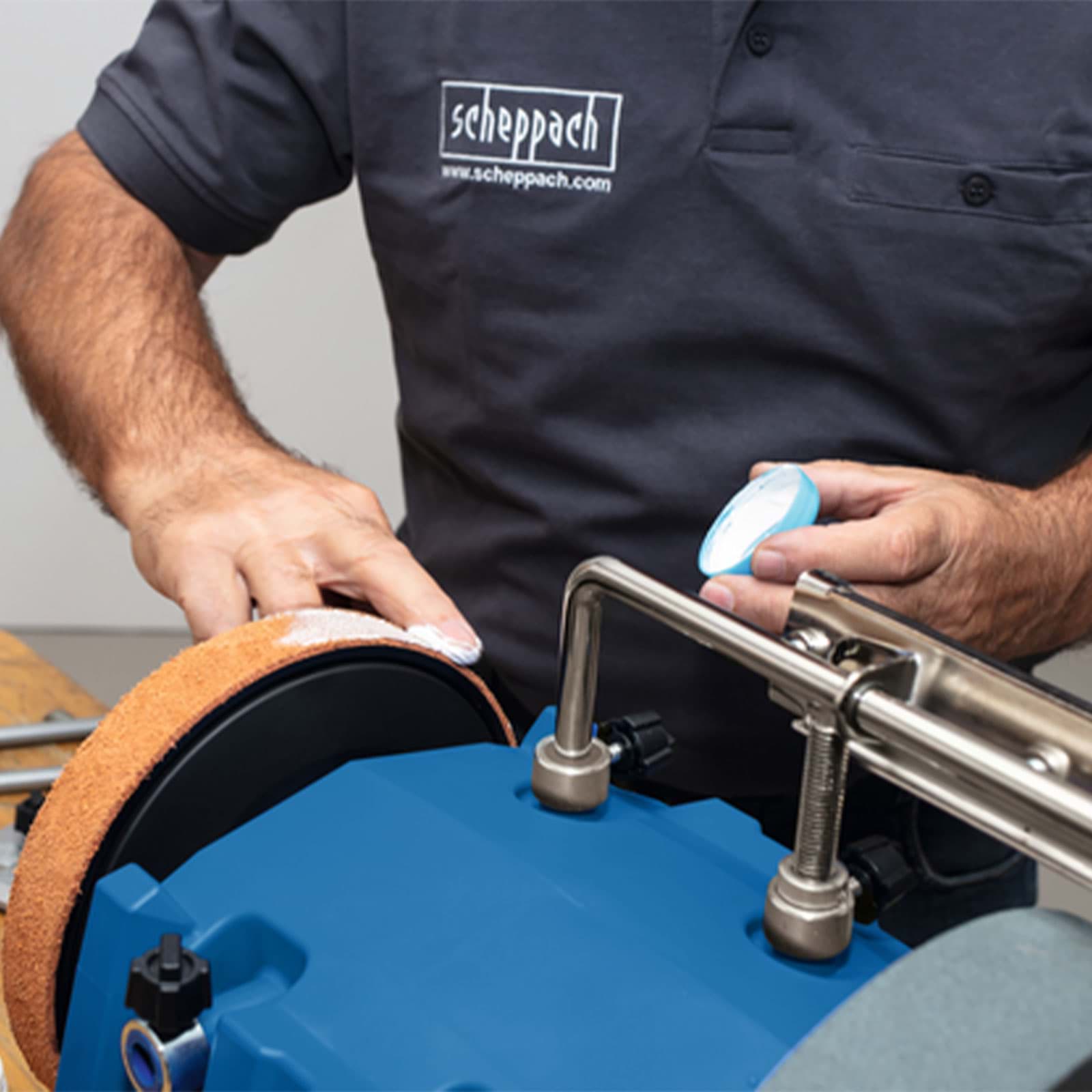 SCHEPPACH Tiger 7000S Water Cooled Sharpening System - เครื่องมือลับคมแบบหล่อเย็นด้วยน้ำขนาด 10 นิ้ว Scheppach รุ่น Tiger 7000S