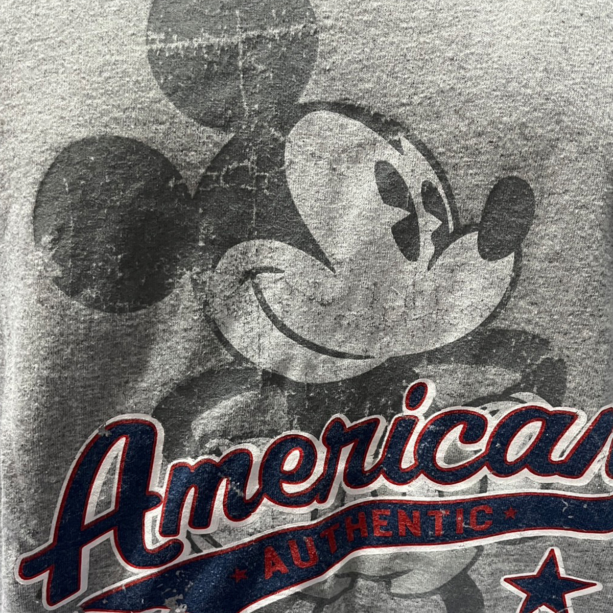 เสื้อยืดวินเทจมือสอง Vintage T-Shirt เสื้อยืดมิกกี้เมาส์ วินเทจ Mickey Mouse งานป้าย Disney
