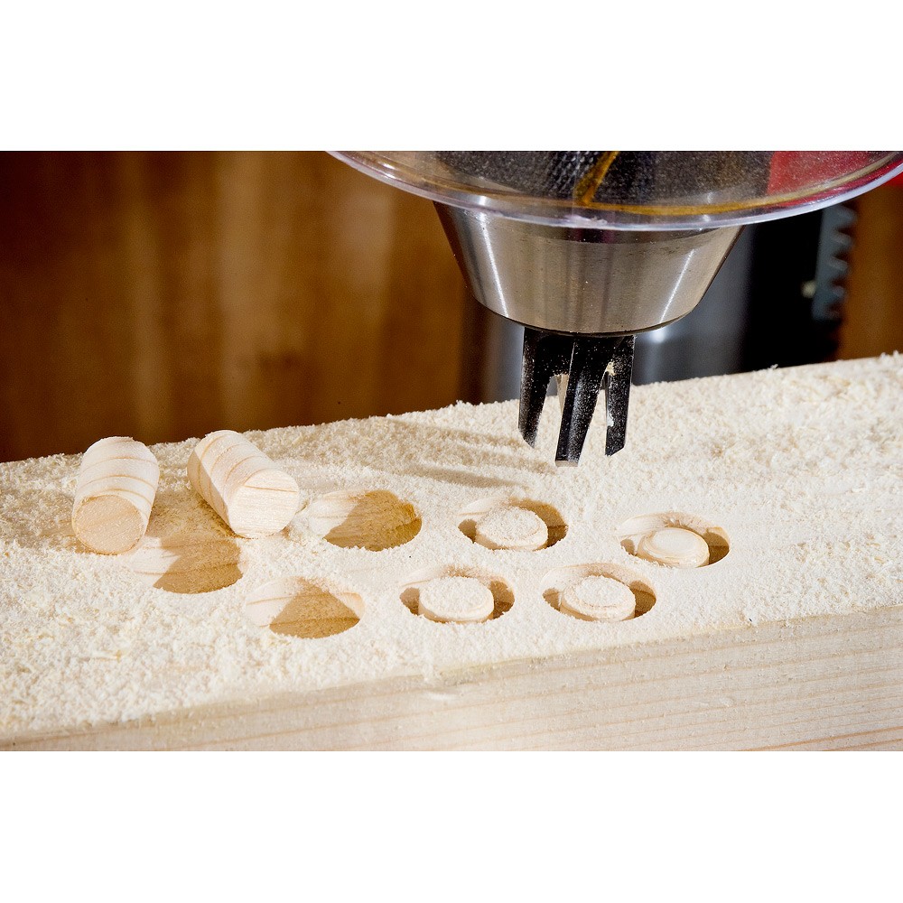 VERITAS Snug-Plug Cutters - 3 piece Metric Tapered Snug Plug Cutter Set (ชุดเจาะไม้ทำปลั๊กอุดรูสกรู แบบเตเปอร์ 3 ขนาด 6มม, 8มม และ 10 มม.)
