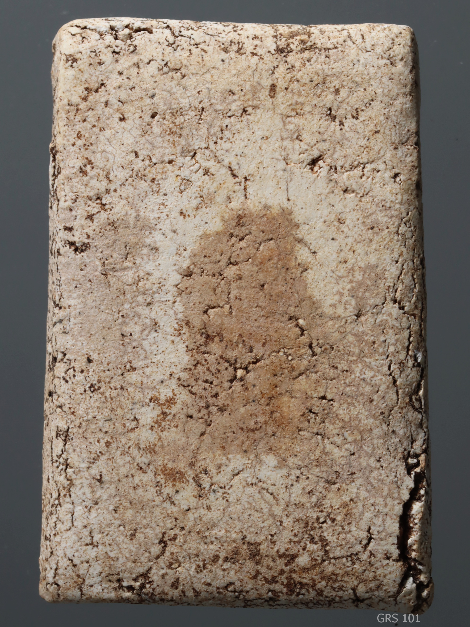 พระสมเด็จ พิมพ์ใหญ่ สัดส่วนทองคำ หลังปริ GRS 101