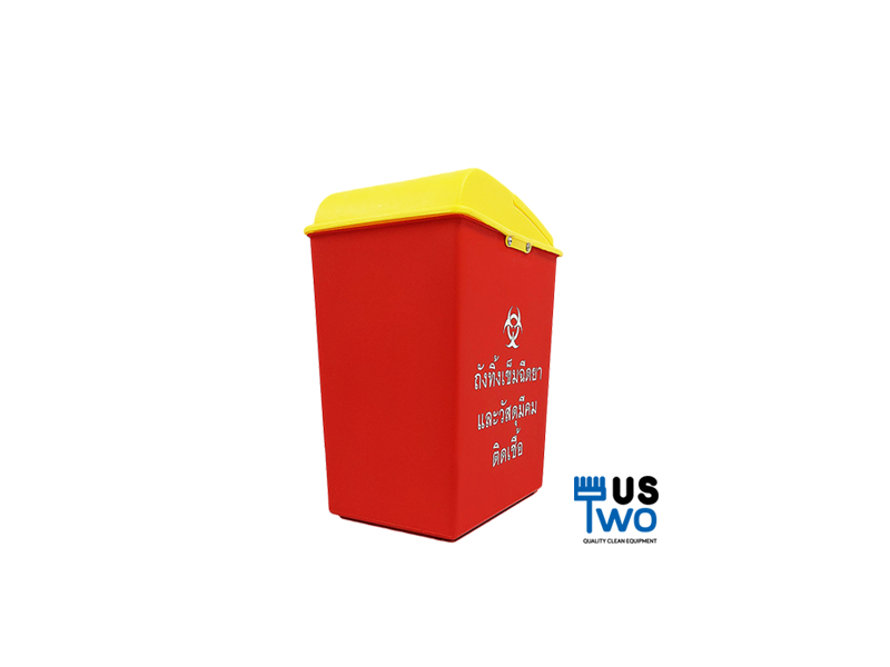 กล่องทิ้งเข็มฉีดยา ขนาด 6 ลิตร