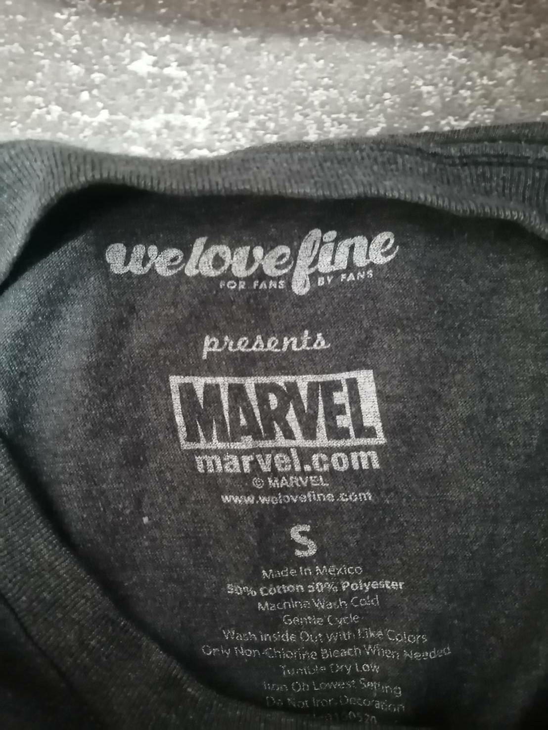 เสื้อยืดวินเทจมือสอง ลายการ์ตูน Deadpool เดดพูล เนื้อผ้า50/50 สินค้าพร้อมส่ง