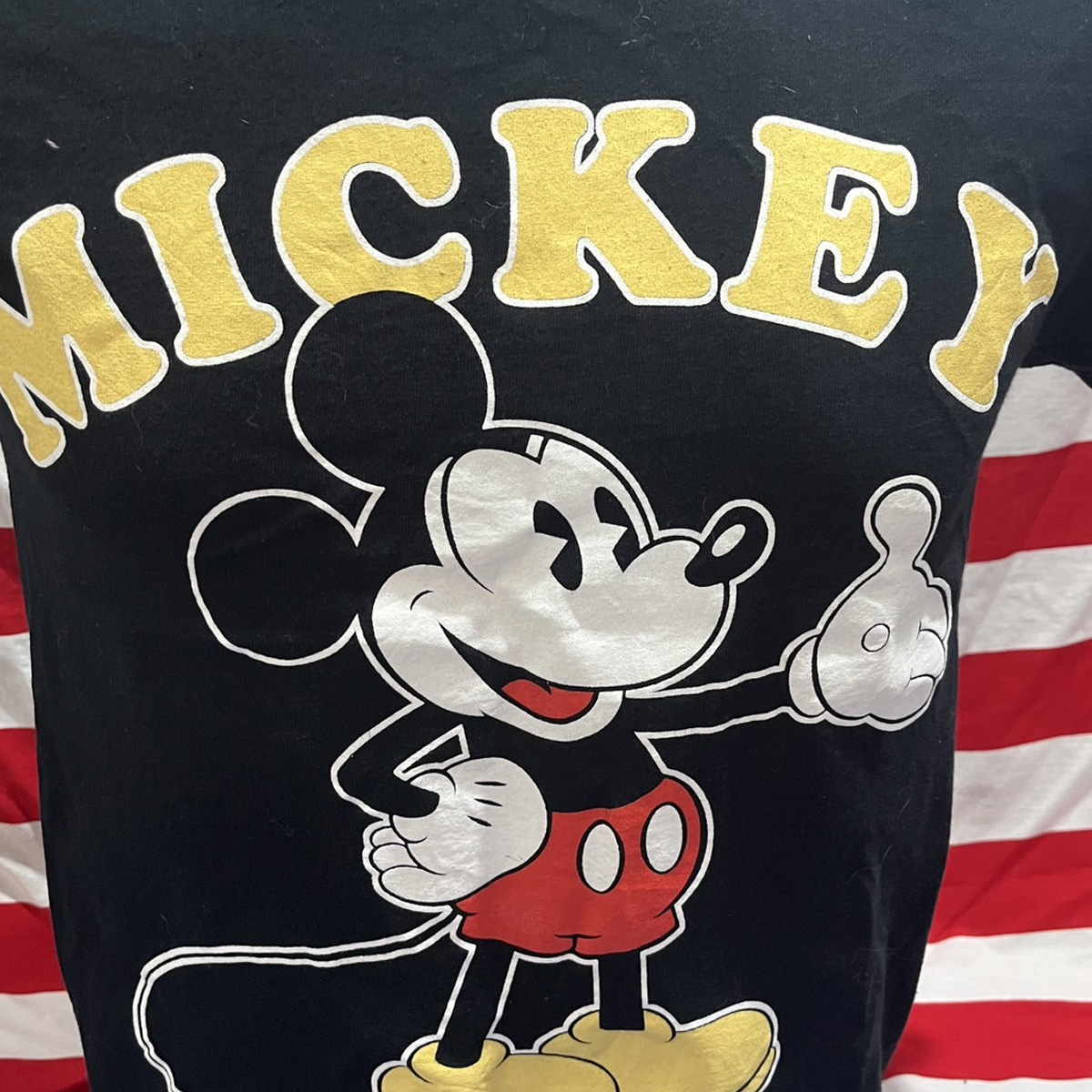 เสื้อยืดวินเทจมือสอง Vintage T-Shirt เสื้อยืดมิกกี้เมาส์ วินเทจ Mickey Mouse งานป้าย GILDAN