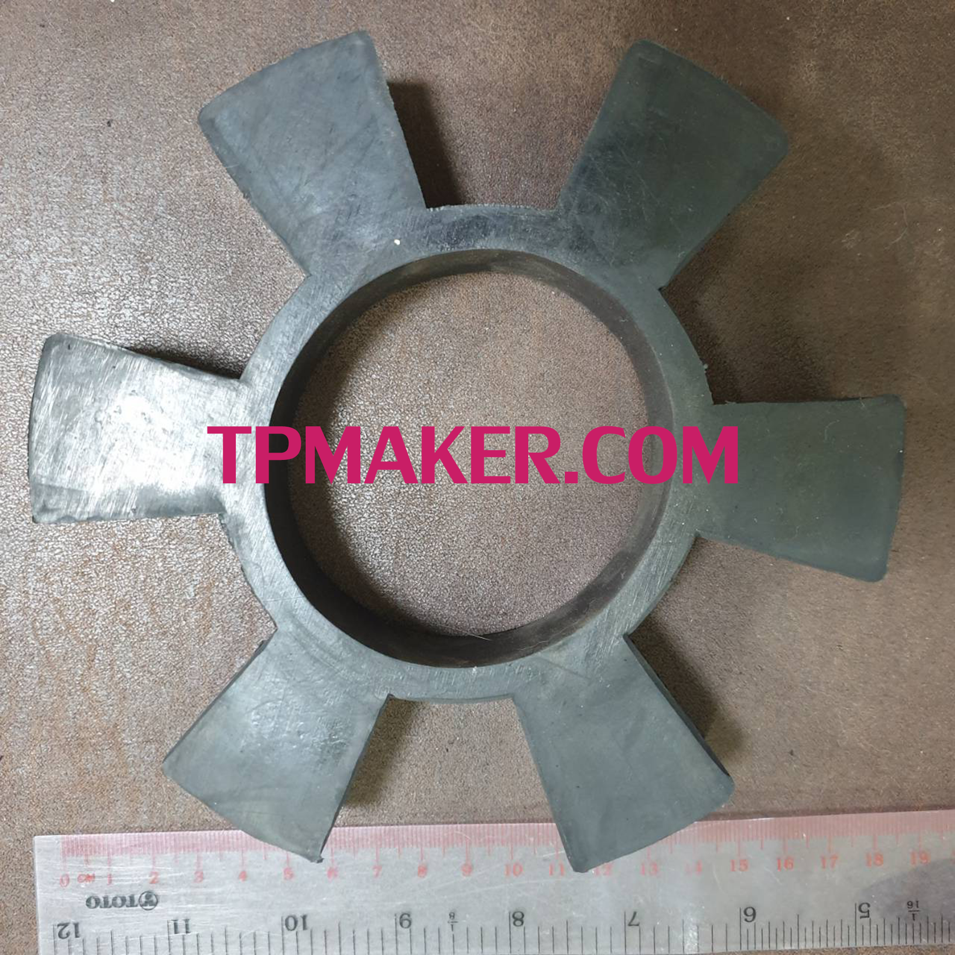 ยางยอย 6 แฉก #170 ขนาด OD 170 mm.