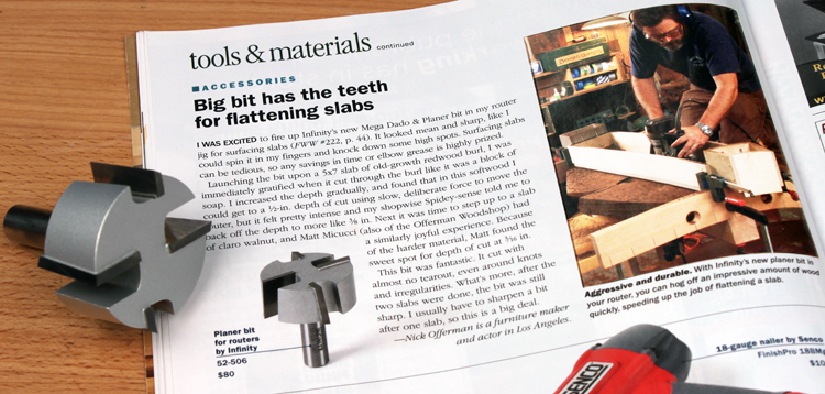 SIT Tool 52-506 - Mega Dado & Planer Router bit - ดอกเร้าเตอร์ปรับหน้าไม้ เซาะร่อง และทำเดือยเหลี่ยม