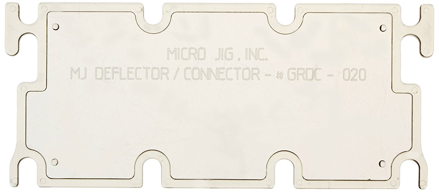 MICROJIG GRDC-020 GRR-Ripper Deflector/ Connector - ตัวป้องกันเศษฝุ่น เศษไม้กระเด็นเข้าตาสำหรับตัวพาไม้ GRR-Ripper (Made in U.S.A.)
