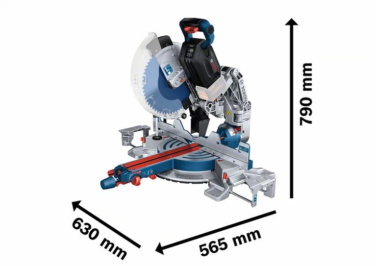 BOSCH GCM 18V-305 GDC Cordless Miter Saw BitTurbo (Tool only- without battery and charger) - เลื่อยตัดองศาสไลด์ไร้สายขนาด 12 นิ้ว บอช รุ่น GCM 18V-305 GDC (ไม่มีแบตเตอรี่ ไม่มีแท่นชาร์จ) 0601B430K0