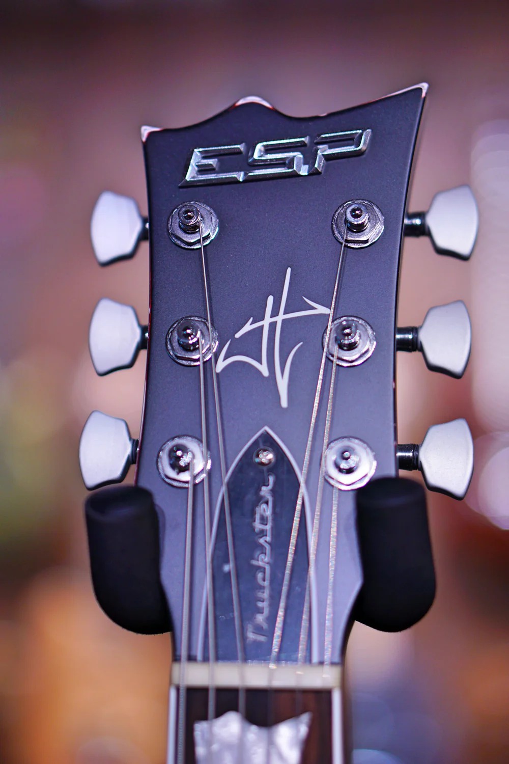 Esp Iron Cross James Hetfield Signature