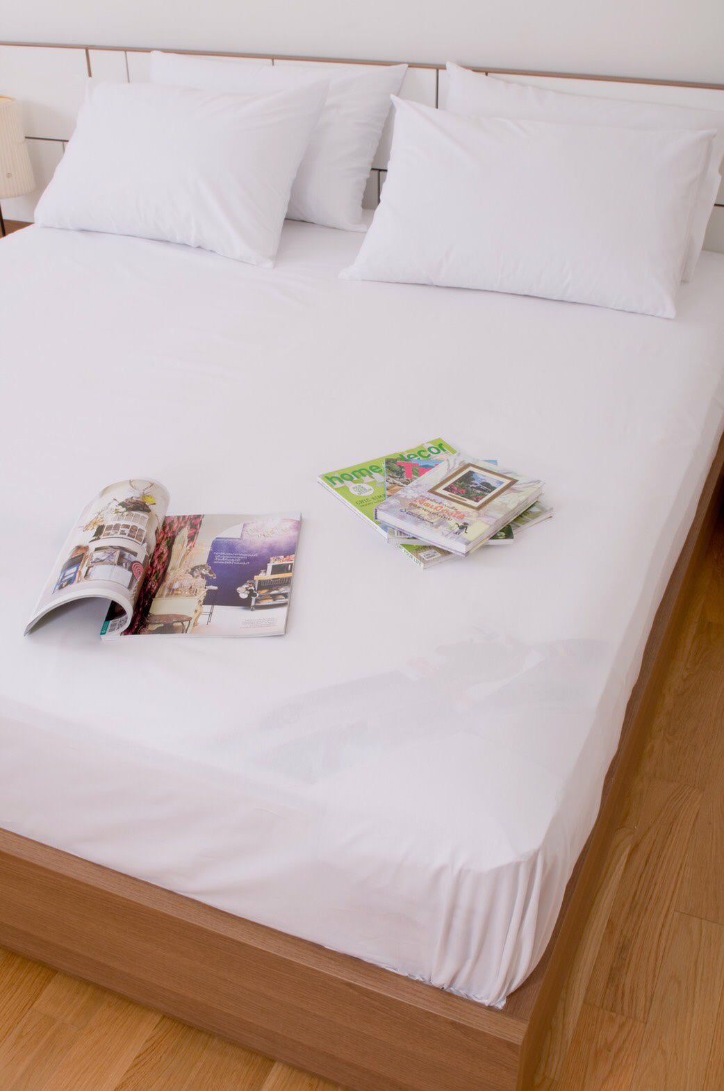 ผ้าปูที่นอน ลายเรียบ (bed sheet pain)