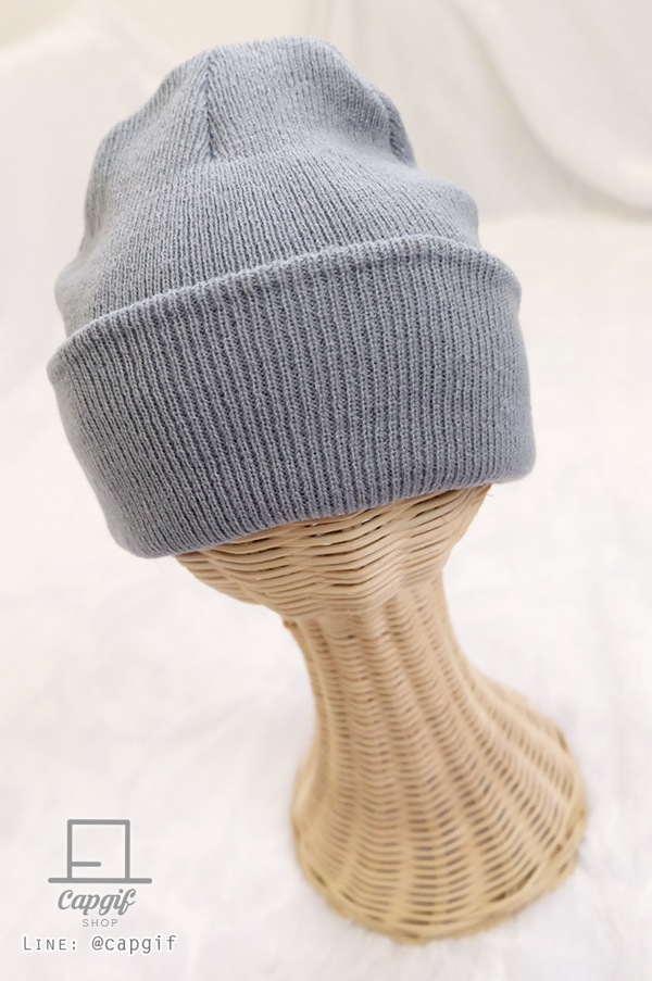 หมวกไหมพรมปักชื่อ (ไซส์เด็ก) หมวกบินนี่เด็ก