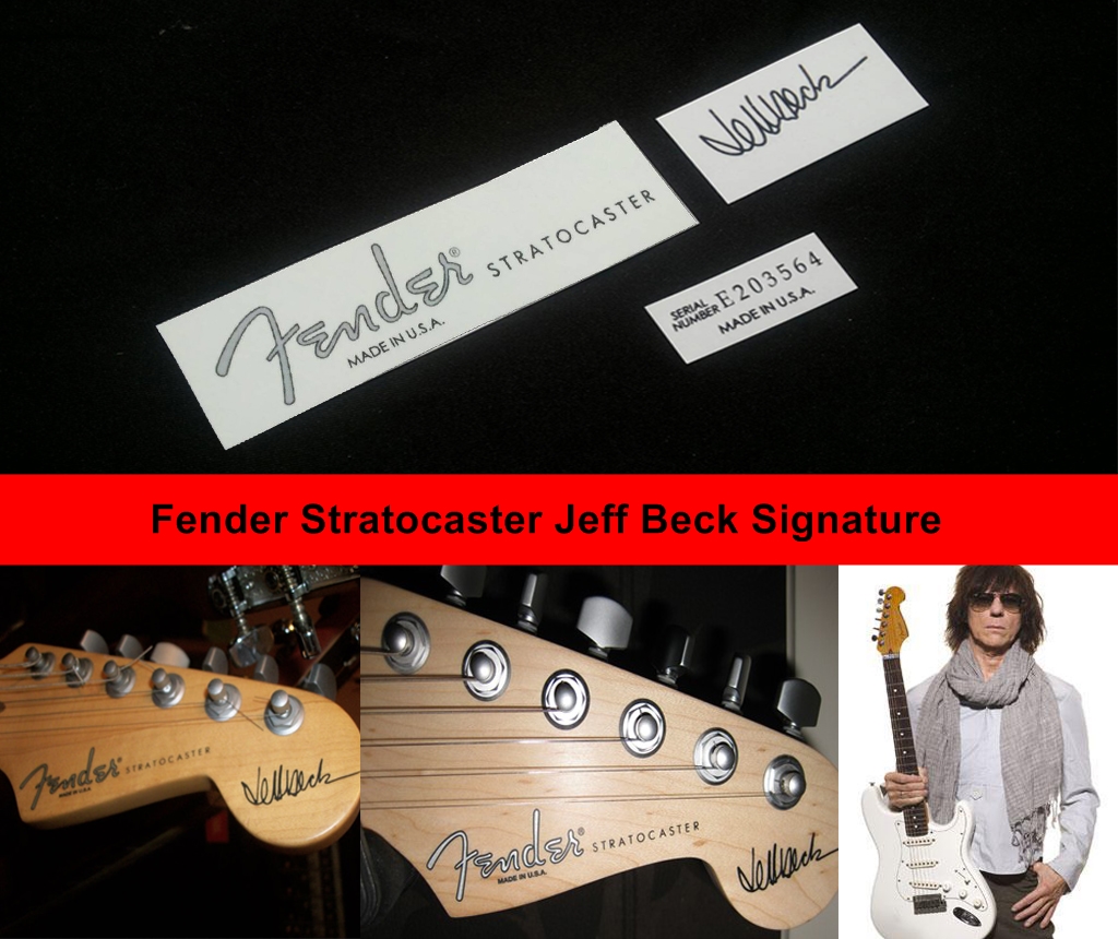 Fender Stratocaster Jeff Beck Signature