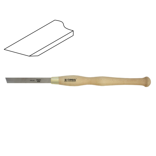 NAREX 859410 Set of woodturning chisels HSS LINE PROFI - มีดกลึงงานไม้ขนาดใหญ่เหล็ก HSS (Made in Czech Republic)
