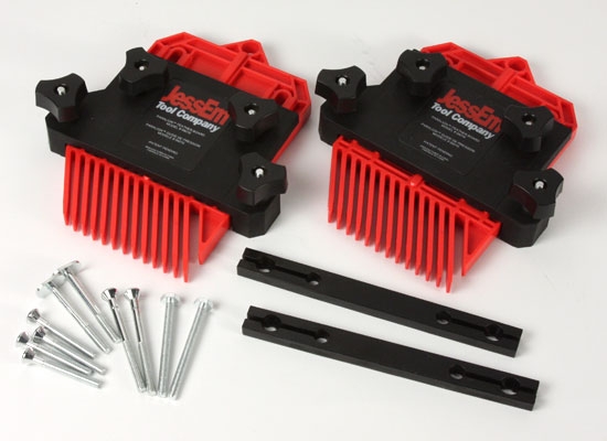 JESSEM 04016 - Paralign Feather Boards Twin Pack -หวีกดไม้ชนิดบรรจุ 2 อัน (Canada)