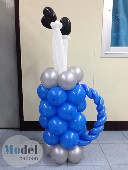 ลูกโป่งประดิษฐ์ ถุงกอล์ฟ ไม้กอล์ฟ balloonmodel