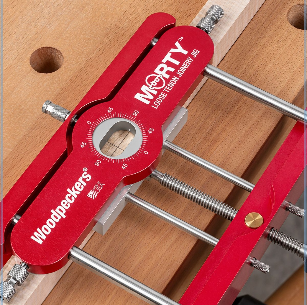 WOODPECKERS MORTY BASIC Loose Tenon Joinery Jig - จิ๊กเจาะรูเดือยหลวม WOODPECKERS รุ่น MORTY-BASIC