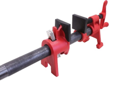 BESSEY BPC-H34 3/4-inch Pipe Clamp H Style - แคล้มป์ท่อ ใช้จับชิ้นงาน ใช้งานกับท่อเหล็กขนาด 3/4 นิ้ว BESSEY รุ่น BPC-H34