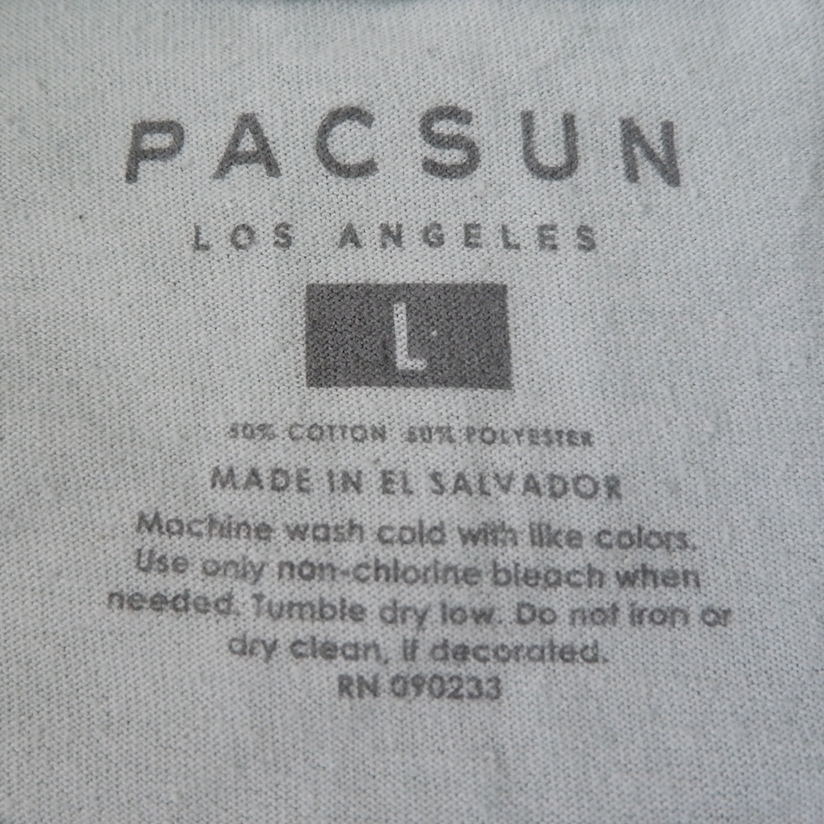 เสื้อยืดวินเทจมือสอง Vintage T-Shirt ลวดลายญี่ปุ่น เนื้อผ้า 50/50 งานป้าย PACSUN สกรีนหน้าหลัง