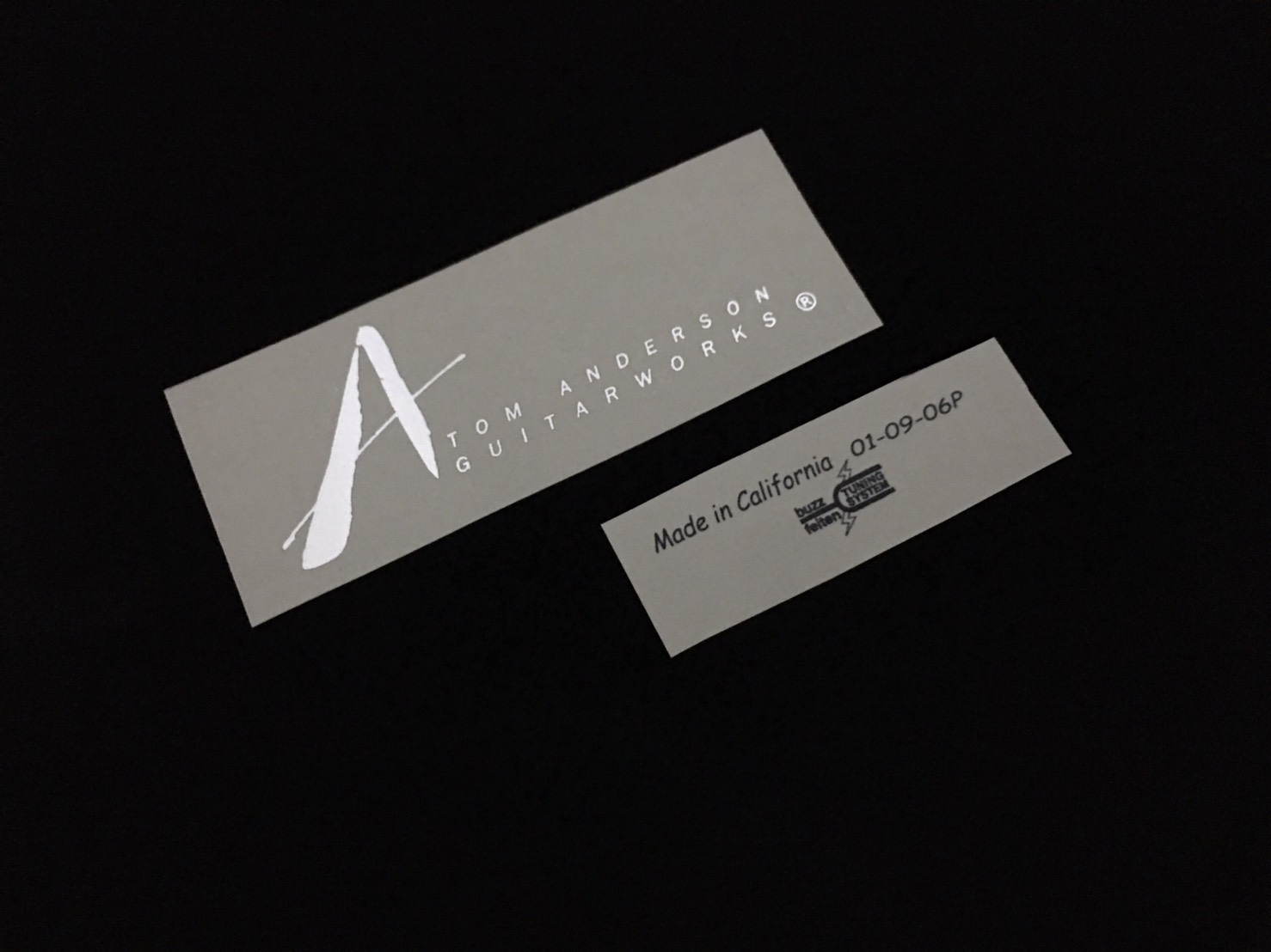 Tom Anderson Guitar [Silver Metallic]