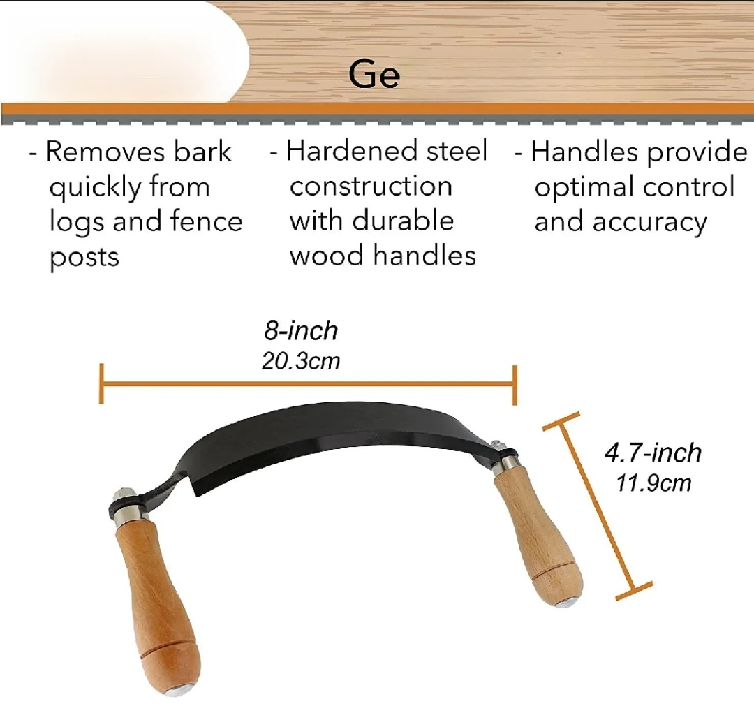 SIT TOOL 9022xx 8-inch (200mm) and 10-inch (250mm) Straight Drawknives - มีดถากไม้ใบมีดตรงมีให้เลือก 2 ขนาด 8นิ้ว (200มม.) และ 10 นิ้ว (250มม.)