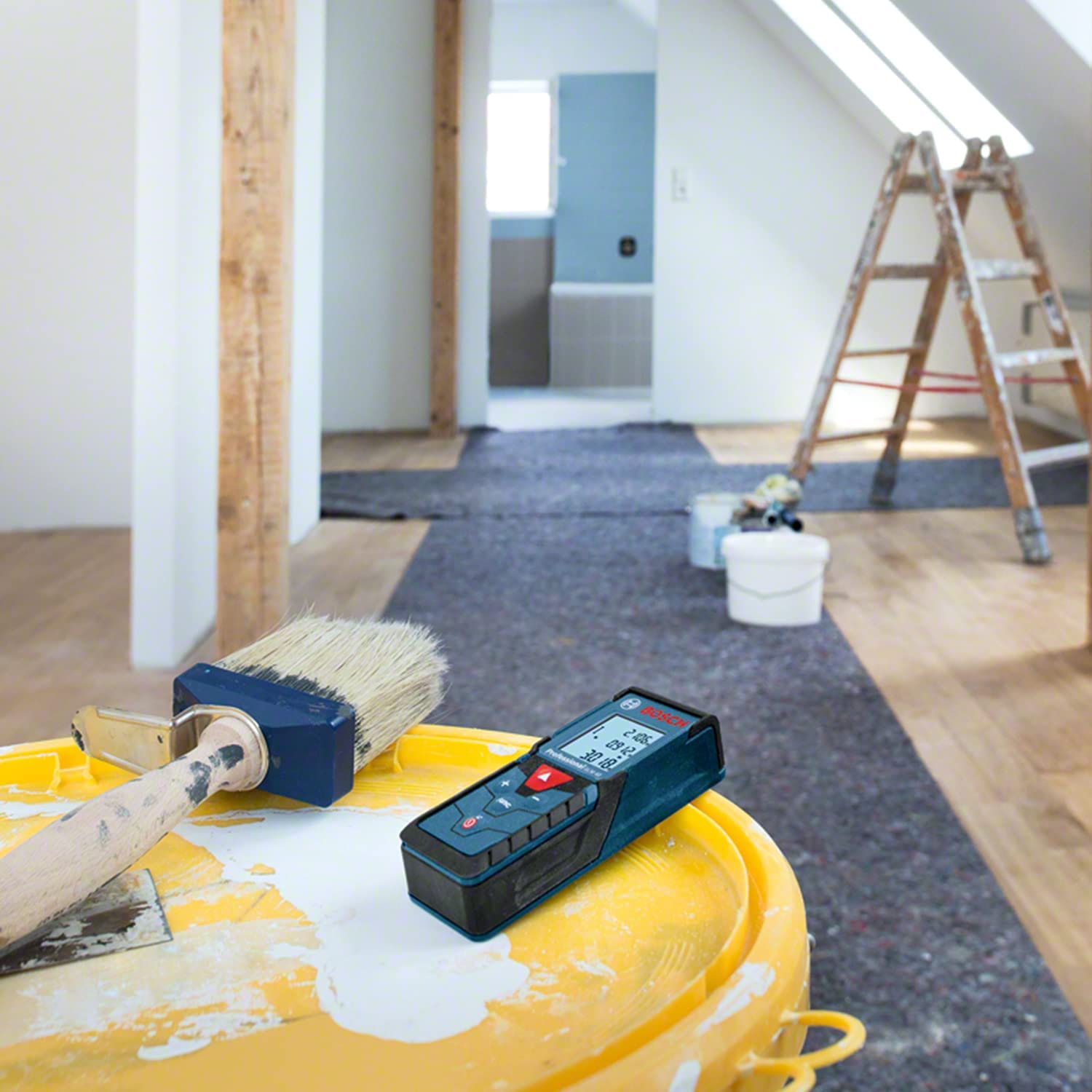 BOSCH GLM 40 - 40m. Laser Measure - เครื่องวัดระยะด้วยเลเซอร์ ไกล 40 เมตร Bosch รุ่น GLM 40 - 0601072900