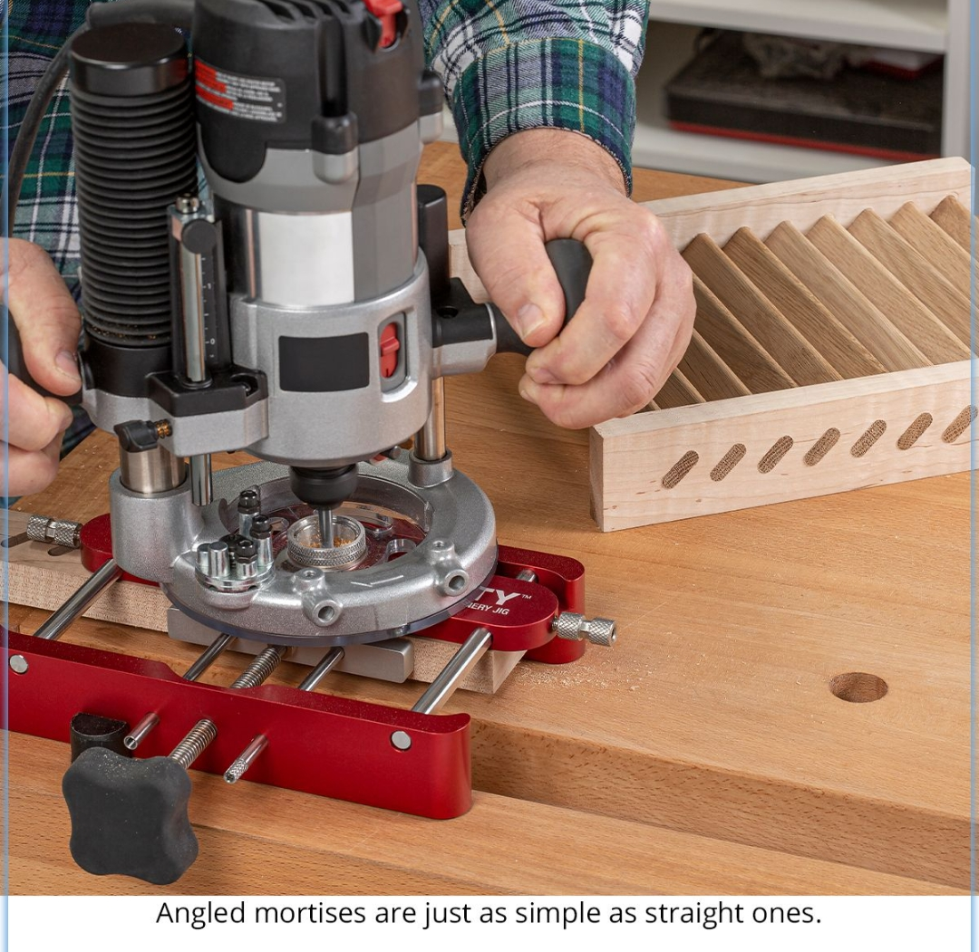 WOODPECKERS MORTY BASIC Loose Tenon Joinery Jig - จิ๊กเจาะรูเดือยหลวม WOODPECKERS รุ่น MORTY-BASIC