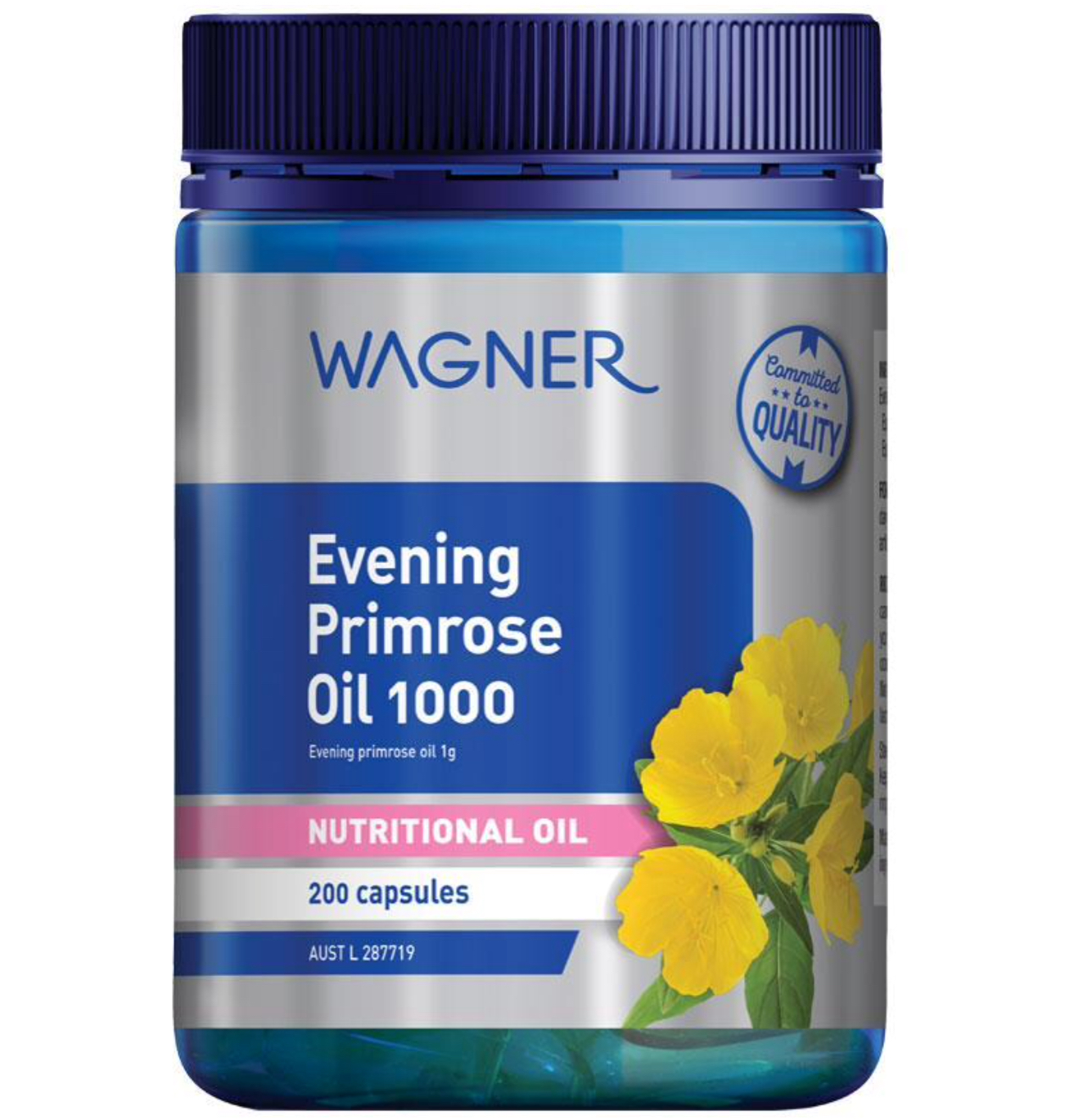 Wagner Evening Primrose Oil 1000mg (200 แคปซูล)