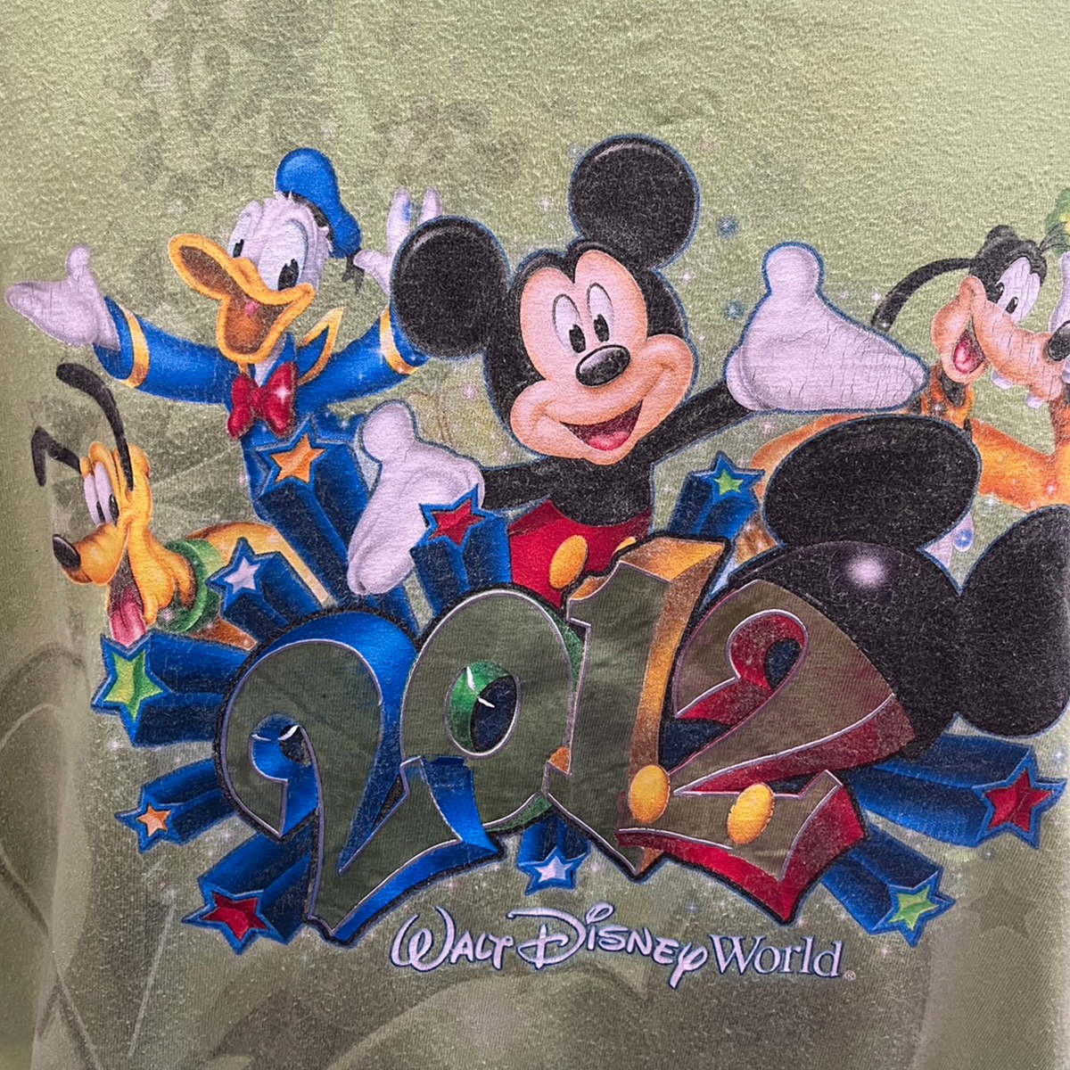 เสื้อยืดวินเทจมือสอง Vintage T-Shirt เสื้อยืดมิกกี้เมาส์ วินเทจ Mickey Mouse งานป้าย Disney