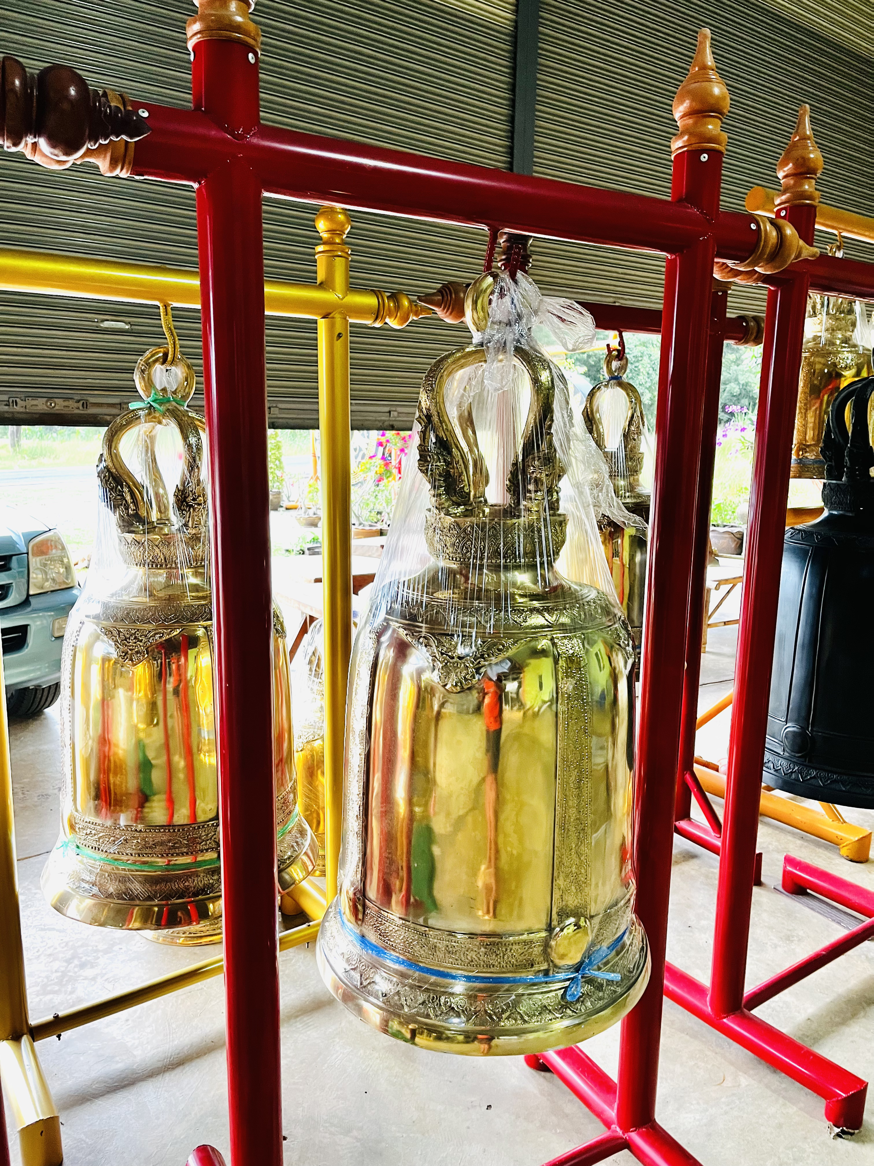 ระฆังทองเหลือง ขนาด 7 กำ