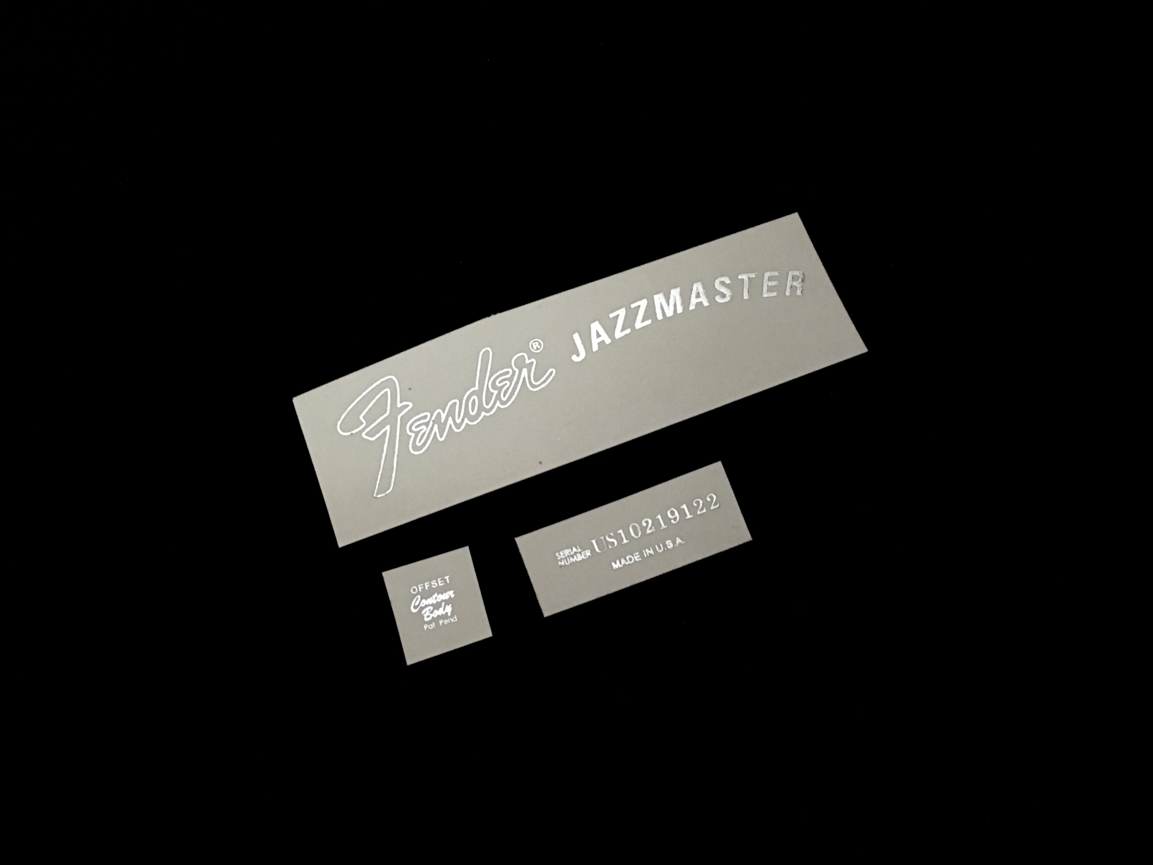 Fender Jazz Master Black head [Silver Metallic]